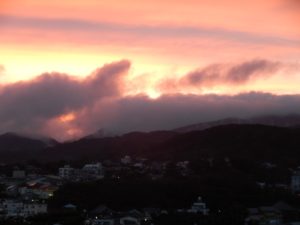 細野高原の夕焼け - コピー